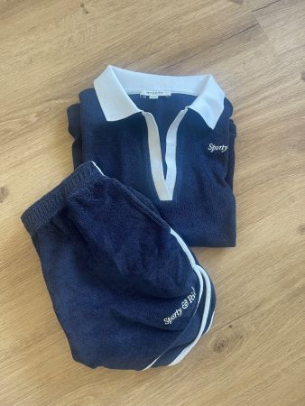 Sporty & Rich Frottee Set Sommer Gr. M Neuwertig