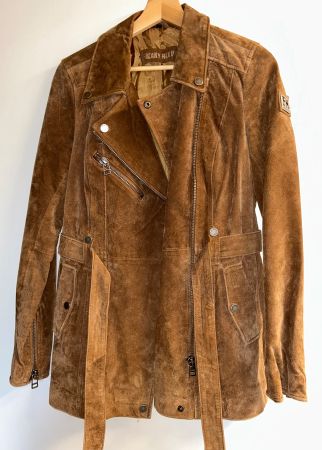 Lederjacke Gr. M (34-36)