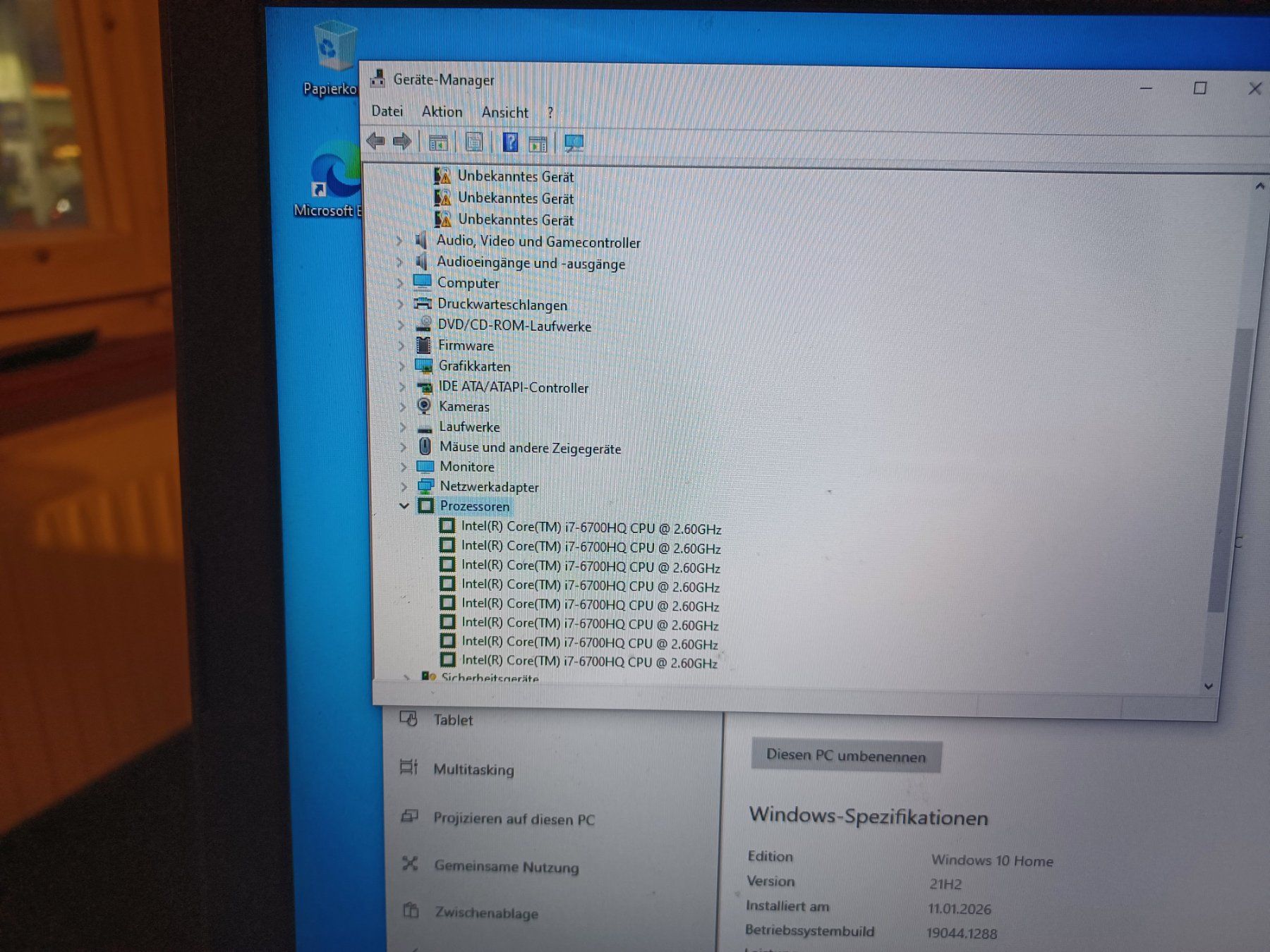 Hewlett Packard Notebook: INTEL CORE  i 7-6700 CPU 2,60 GHZ – Usato da LUZERN venduto da picci01 3