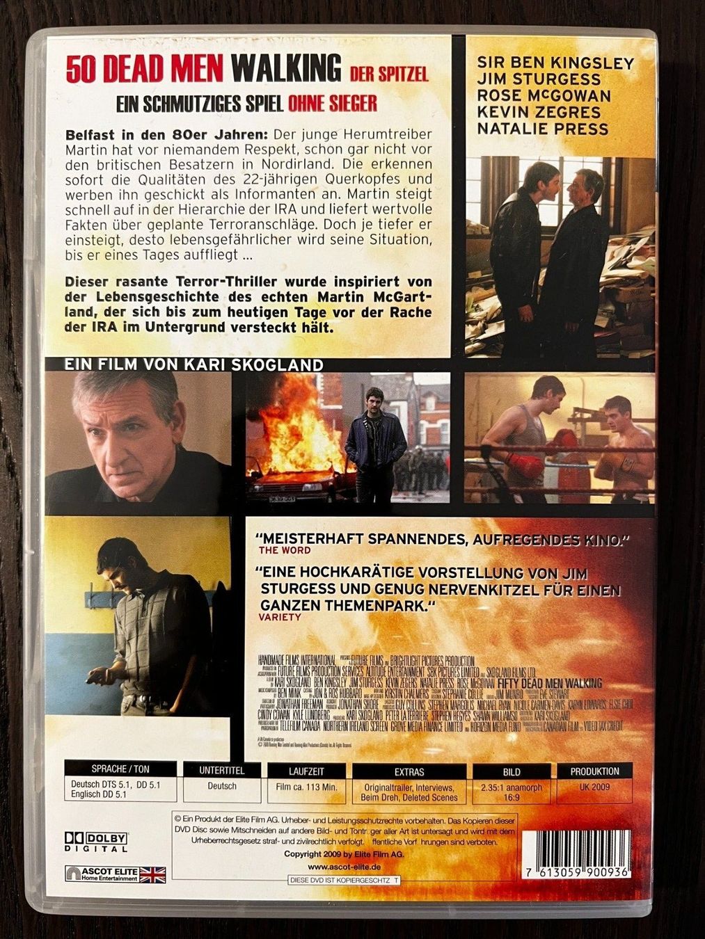 Tutti i DVDs: 50 Dead Men Walking – Usato da Zürich venduto da FilmFreunde 1