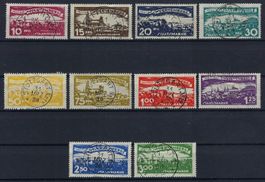 Württemberg 1920 Dienstmarken des Volksstaates gest.