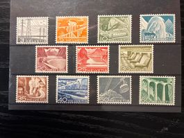 Briefmarkensatz Schweiz 1949 **