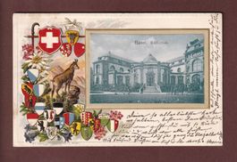 BASEL - Bibliothek - 1901 Präge