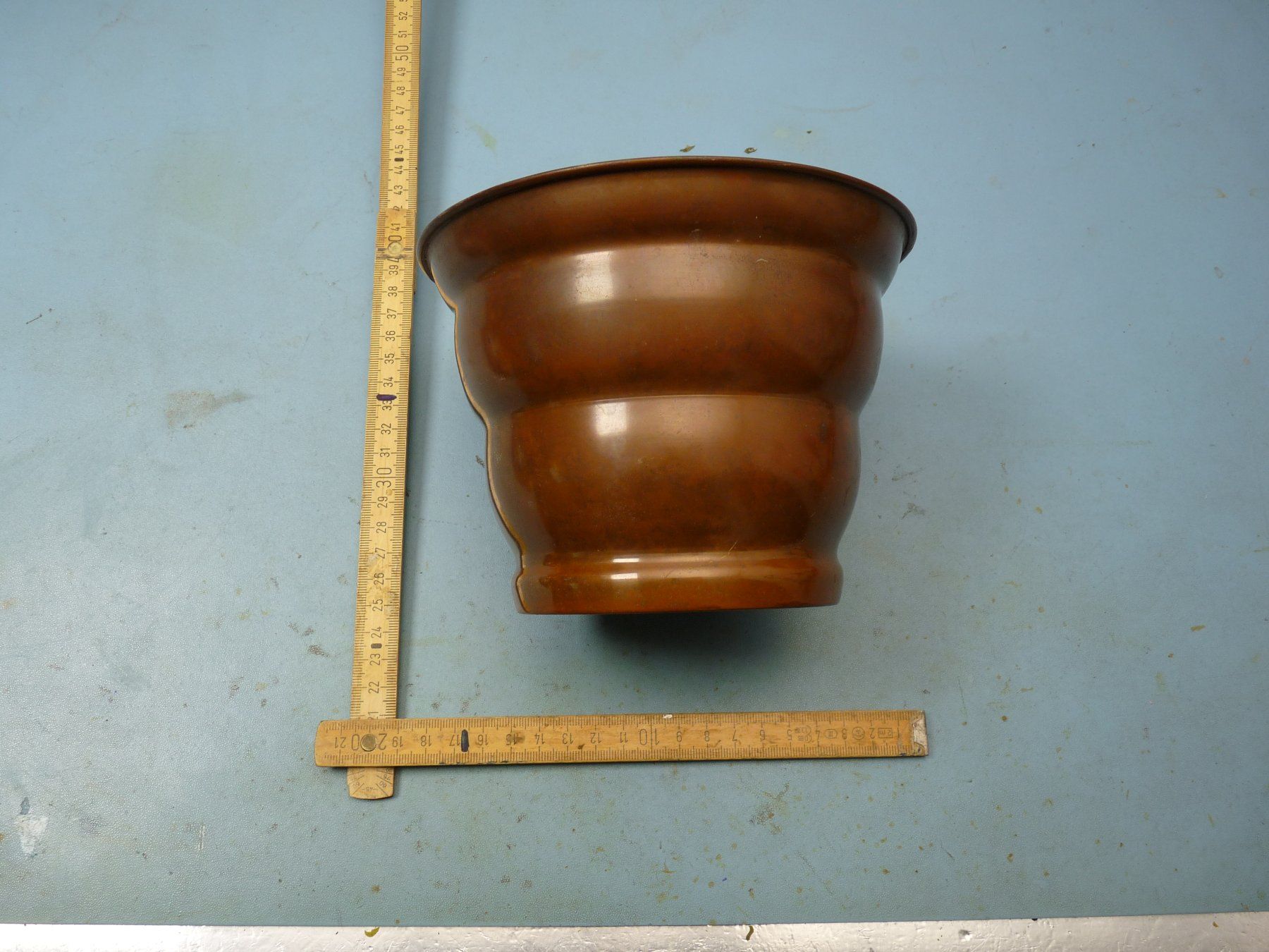 Pots de fleurs: Kupfer Blumentopf – D'occasion à Wolfhausen par cmos101 1