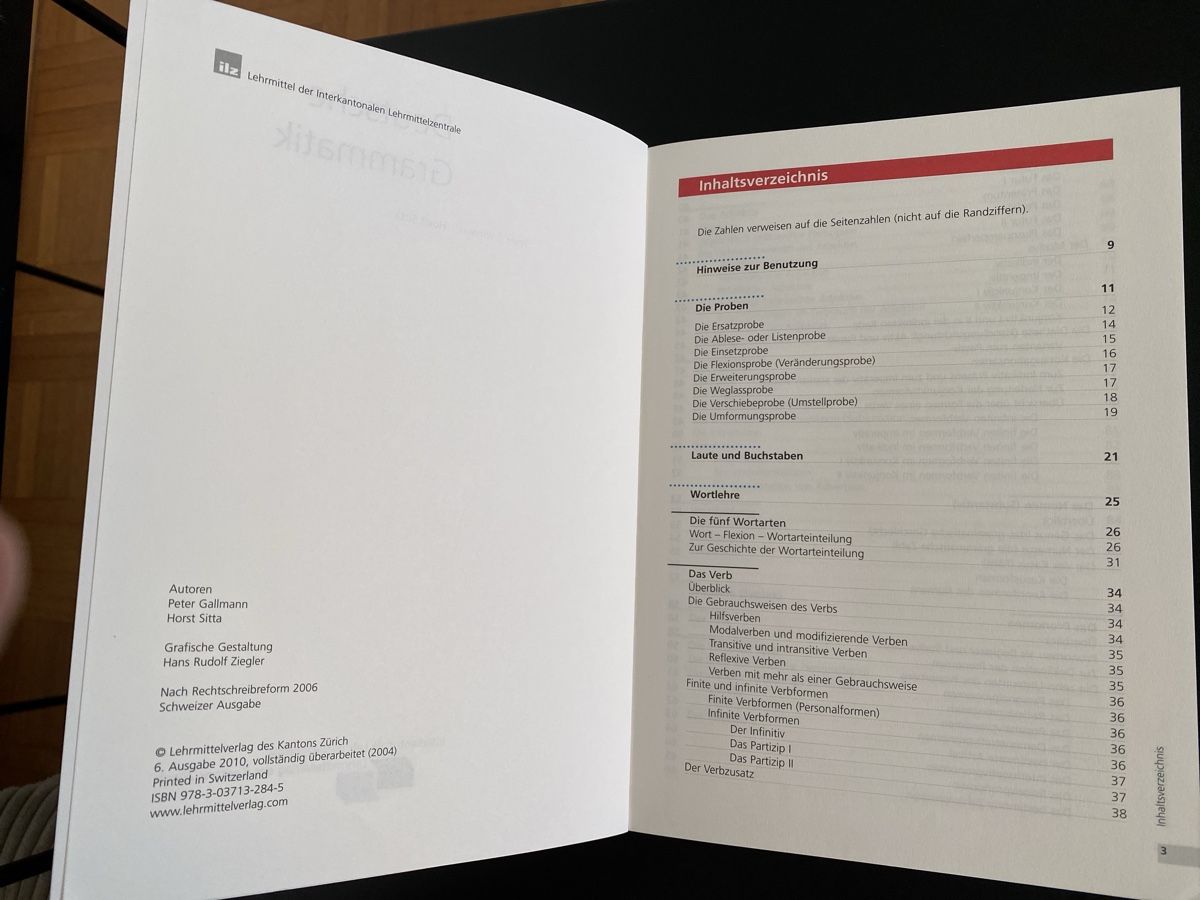 Livres: Buch: Deutsche Grammatik Lehrmittel – Neuf (Voir description) à Buchs AG par tam_k2nj 2