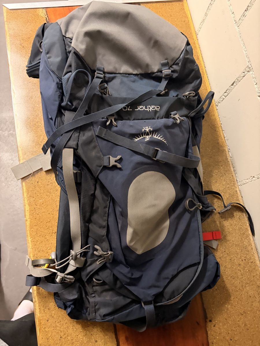 Osprey Rucksäcke: Rucksack Osprey Aether 70 L – Gebraucht aus Zürich von gar_l5zb