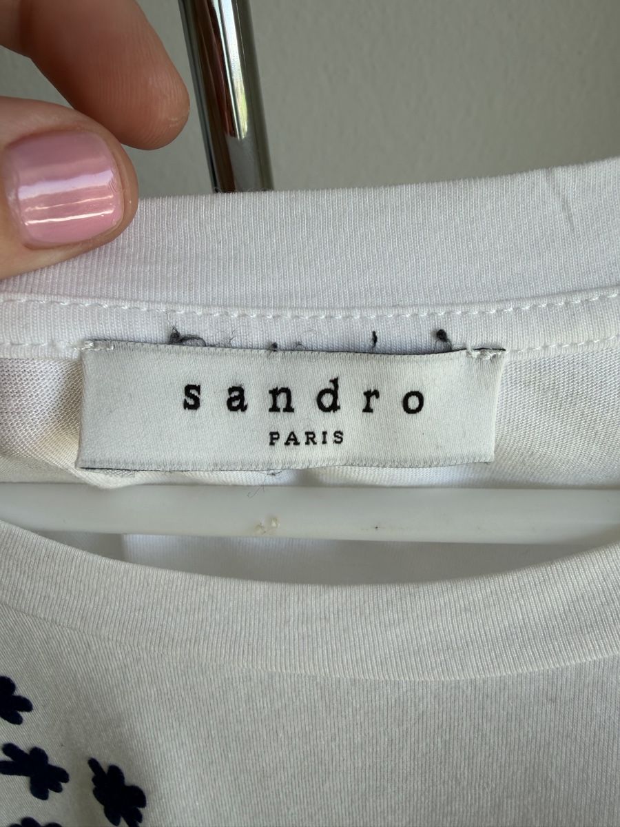 Sandro T-shirt: T-shirt SANDRO, taille 3 – Usato da Cressier FR venduto da Kvito4ka 3