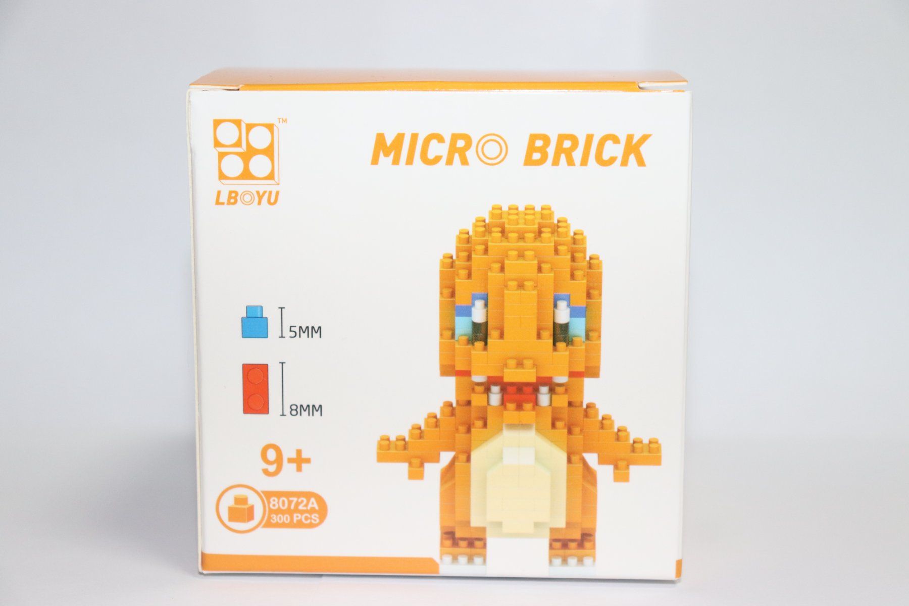 Pokémon Statuette: Pokémon Micro Brick Glumanda Charmander Bausteine 300 Teile – Nuovo e nell'imballaggio originale da Bern venduto da Maxdamato 1