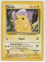 1999 Pokémon Pikachu (58/102), Basis Base Set