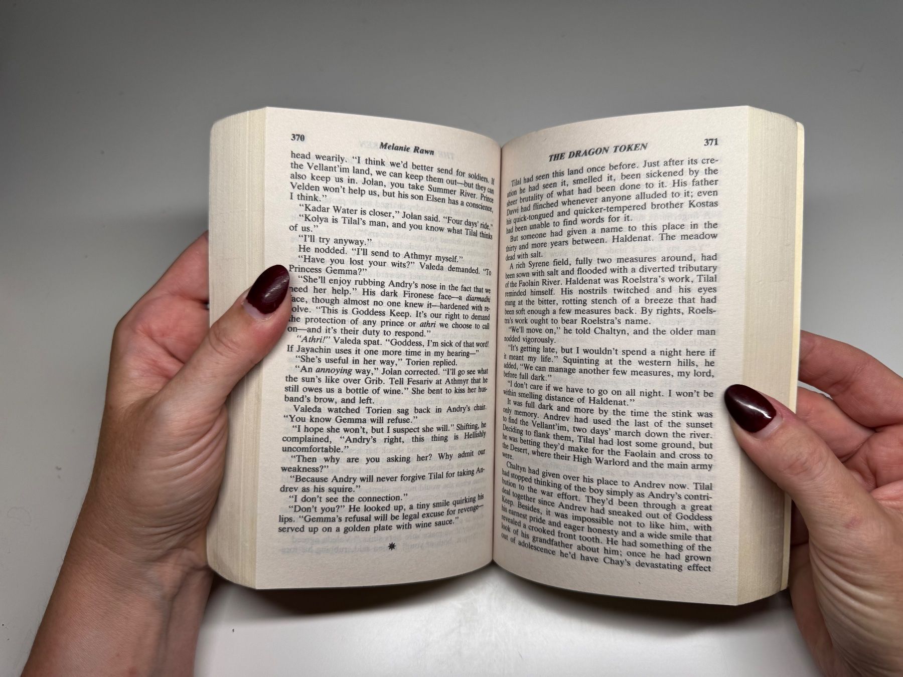 Libri: NOVEL: Melanie Rawn, The dragon token – Usato da Grosswangen venduto da English_books 6
