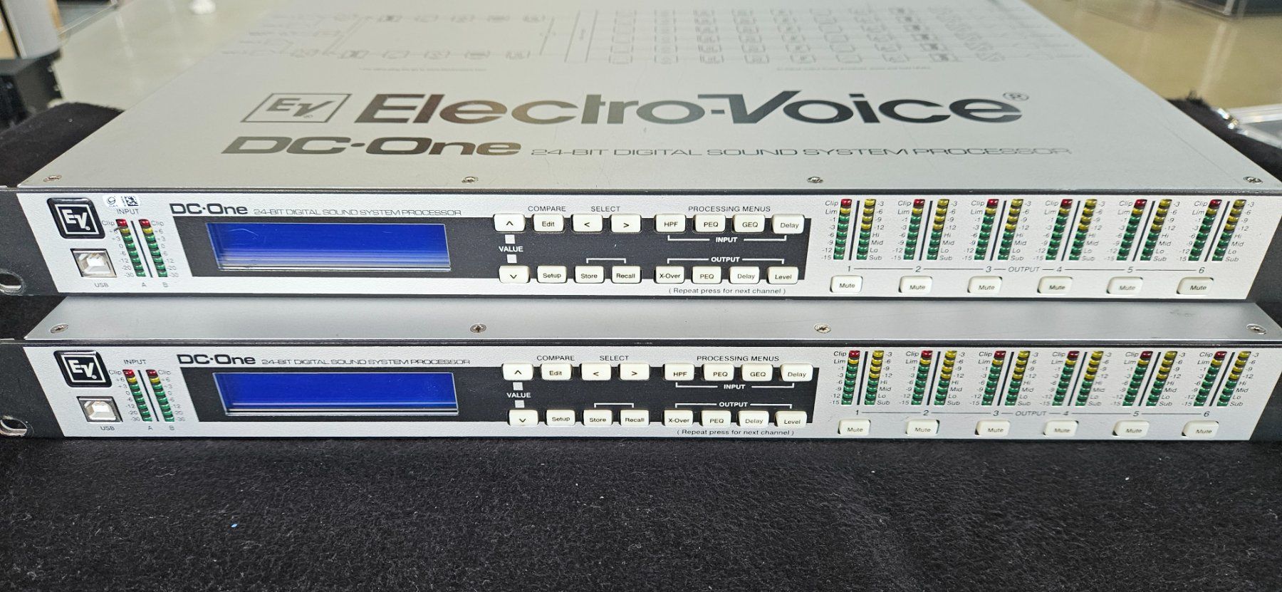 Electro-voice Equalizer: ElectroVoice DC-One 24 bit Digital Sound System Processor – Gebraucht aus Studen BE von