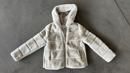 Teddy Jacke, Gr. 40, Top Zustand, Beige!