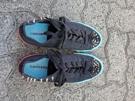 Converse Chuck Taylor rainbow spikes Grösse 38