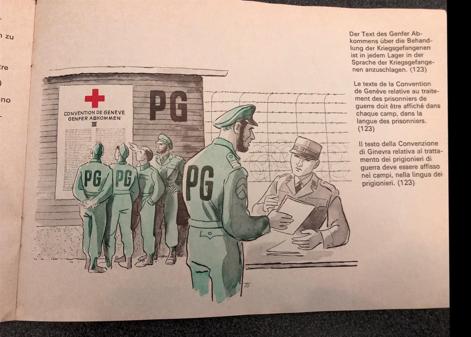 Libri: SCHWEIZER ARMEE - Gesetze des KRIEGES – Usato da Winterthur venduto da SchatzchischtliWinti 6