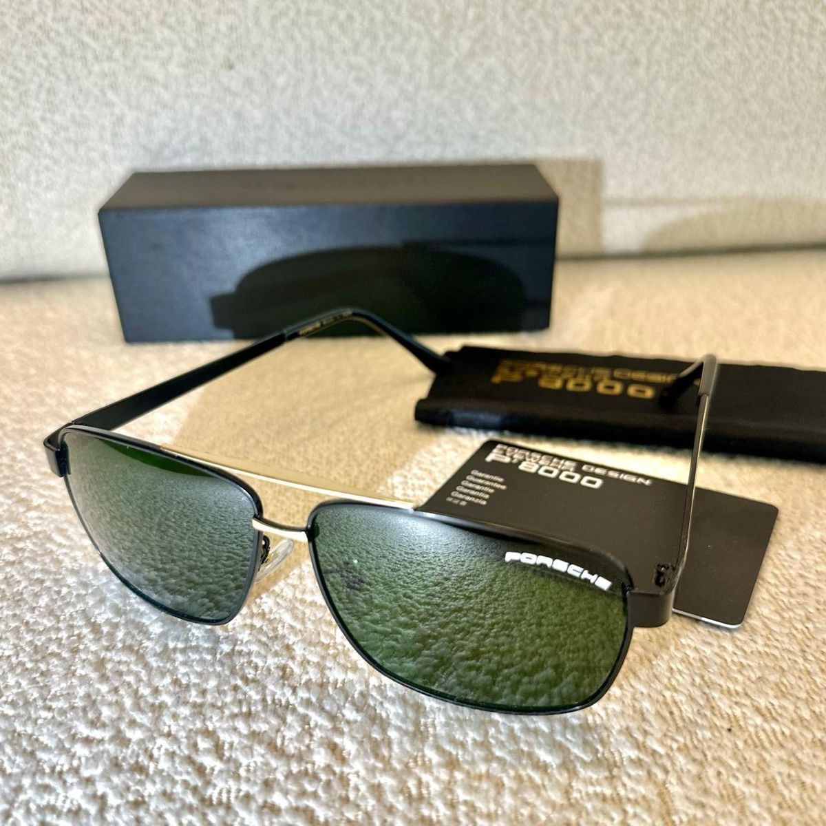 Porsche Occhiali & Lenti: PORSCHE DESIGN SUNGLASSES TITANIUM FULL BOX – Nuovo e nell'imballaggio originale da Châtelaine venduto da tri_n7qp