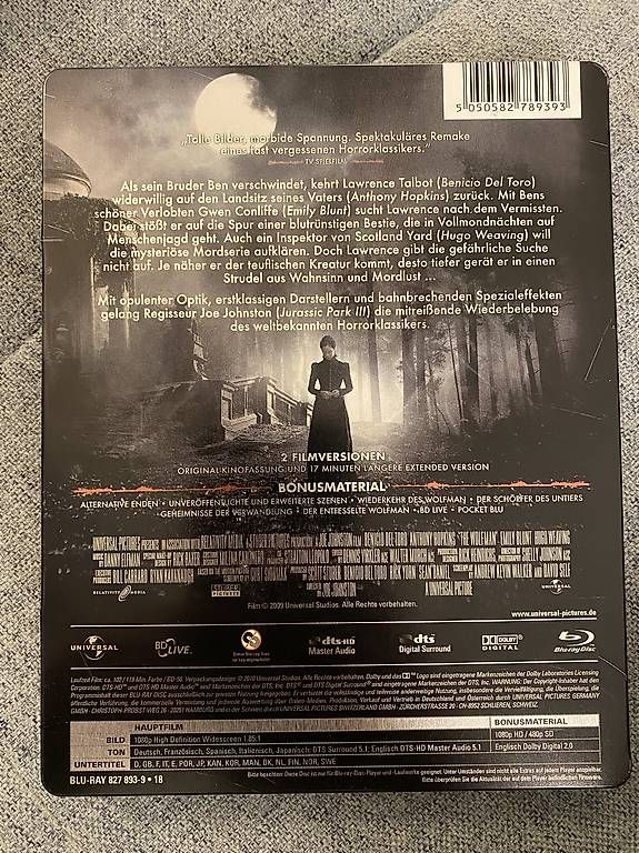 Alle DVDs: Wolfman - Extended Directors Cut – Gebraucht aus Gasel von Ntomate 1