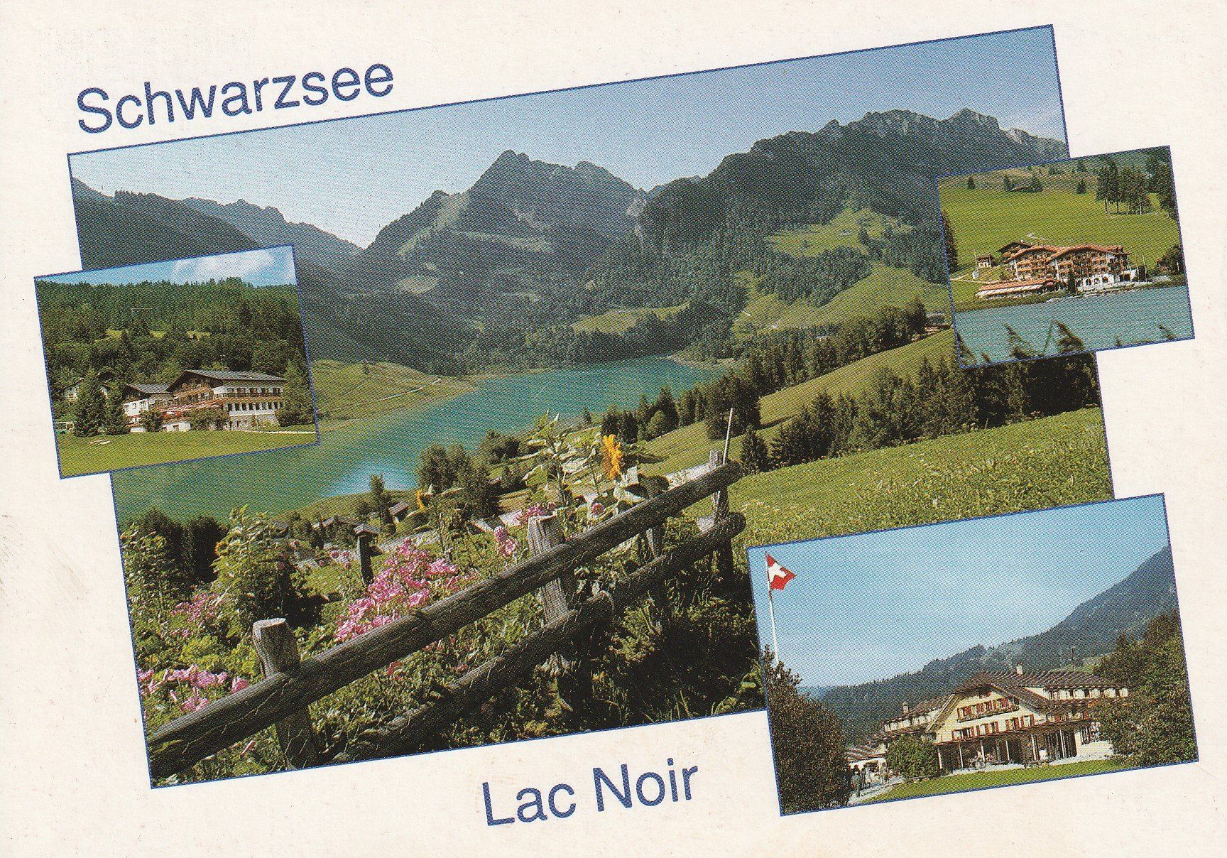 Ansichtskarten: AK Schwarzsee - nicht gelaufen – Gebraucht aus Fribourg von schnalla92