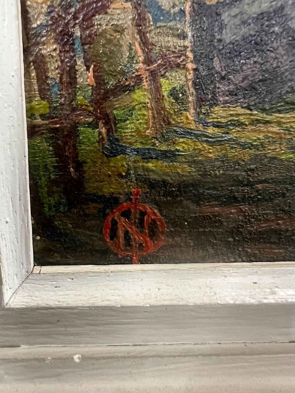 Tableaux: HUILE SUR PANNEAU AVEC MONOGRAMME – D'occasion à Genève par Qanil77 4