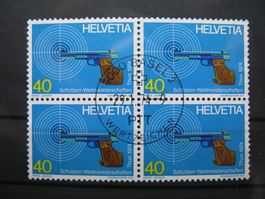 1974 Werbemarken I Pistole 4er