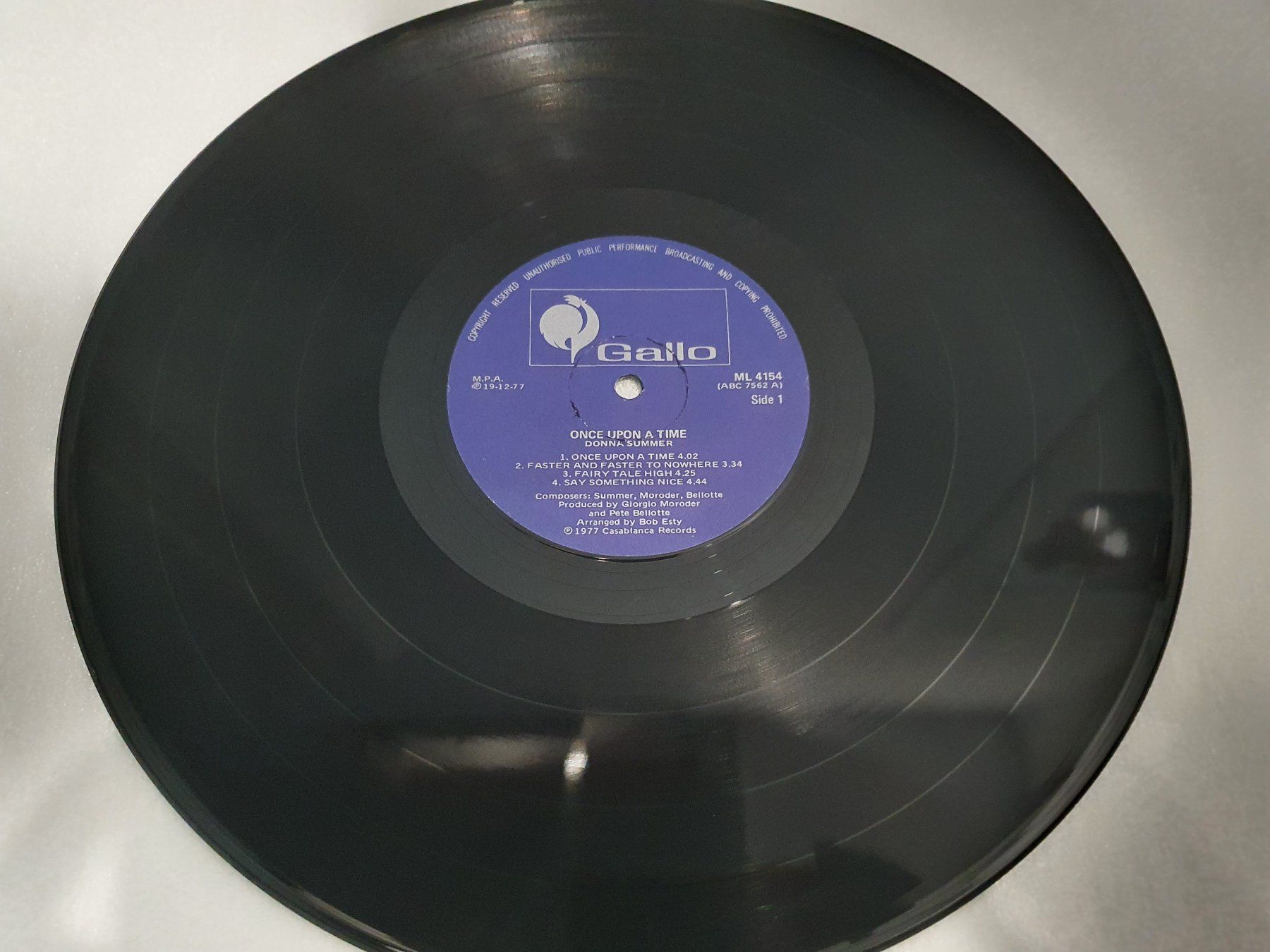 Schallplatten: Donna Summer – Once Upon A Time... – Gebraucht aus Uster von Vinyl-Leidenschaft 5