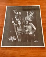 Alu Bilderrahmen 51x41. Poster DARK FUNERAL Black-Metal-Band