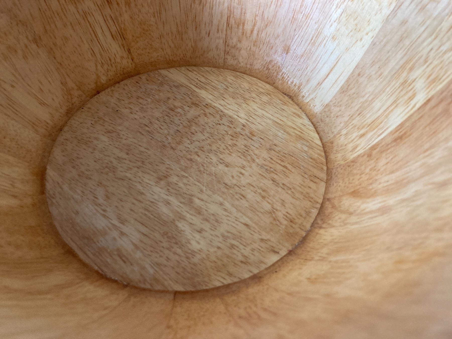 Schalen: Grosse Holz - Schüssel 30 cm Durchmesser – Gebraucht aus Zürich von Chaeffeler 4