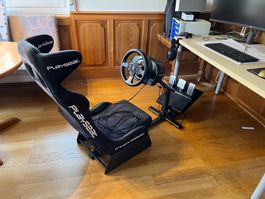 Playseat Racing Rig mit Thrustmaster T300