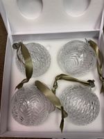 Boules de Noël Venini pour Van Cleef & Arpels état neuf