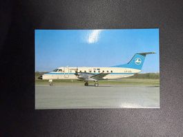Luxair Embraer 120ER Buchair Card 9837 unbeschrieben