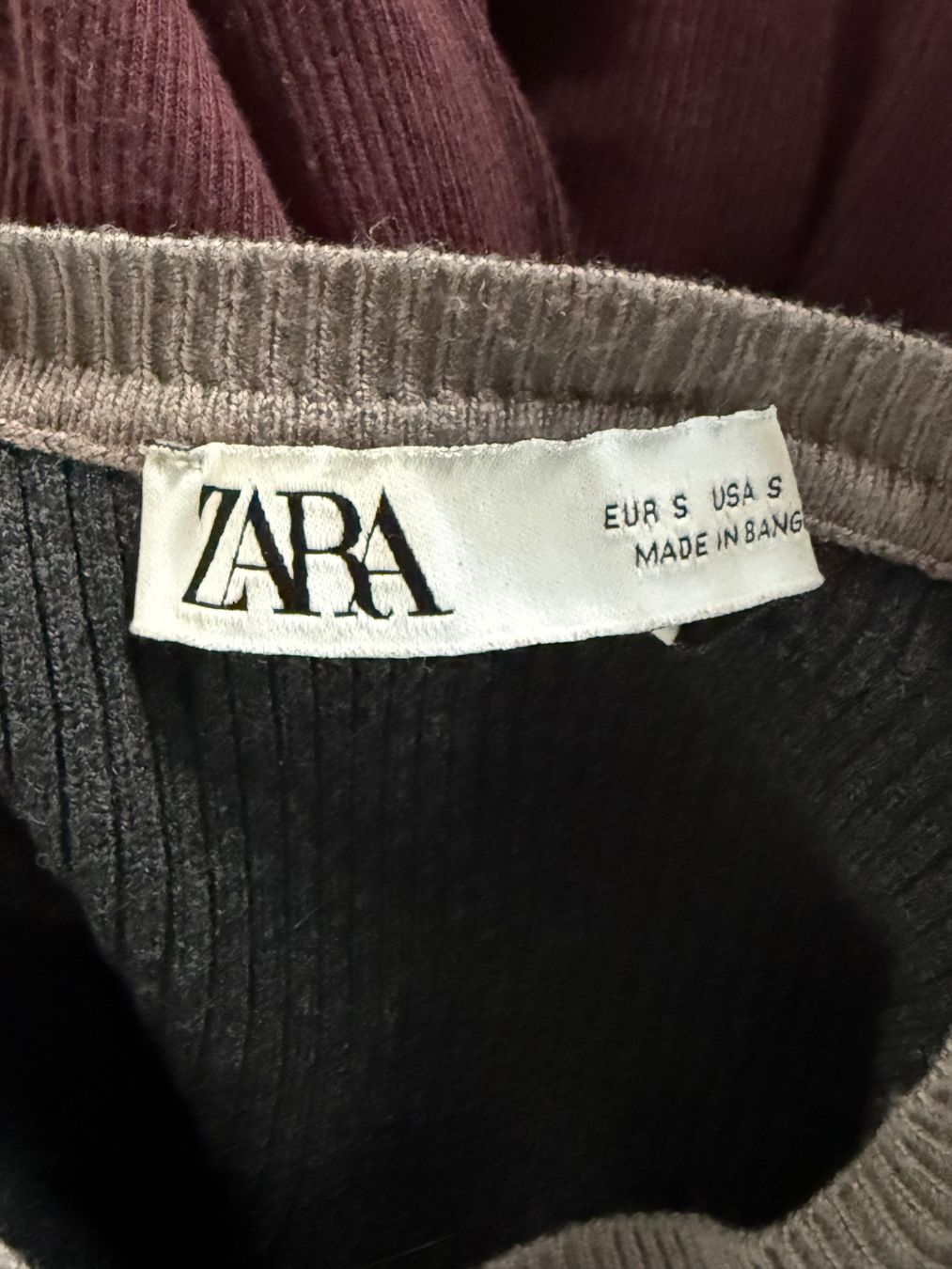 Zara Maglioni & Felpe: Zara Ripp-Pullover zweifarbig Grösse S – Usato da Altendorf venduto da Jeshy15 2