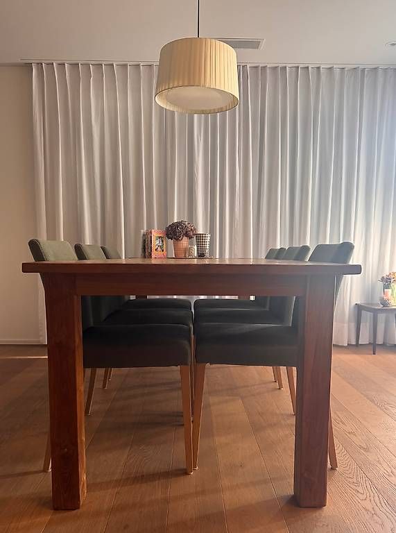 Tables: Esstisch 220x100 aus recyceltem Teakholz – D'occasion à Zürich par Saendee 2