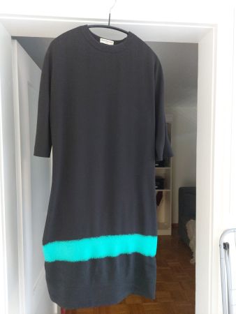 Balenciaga-Kleid gefüttert m/Eingriffstaschen, Grösse S