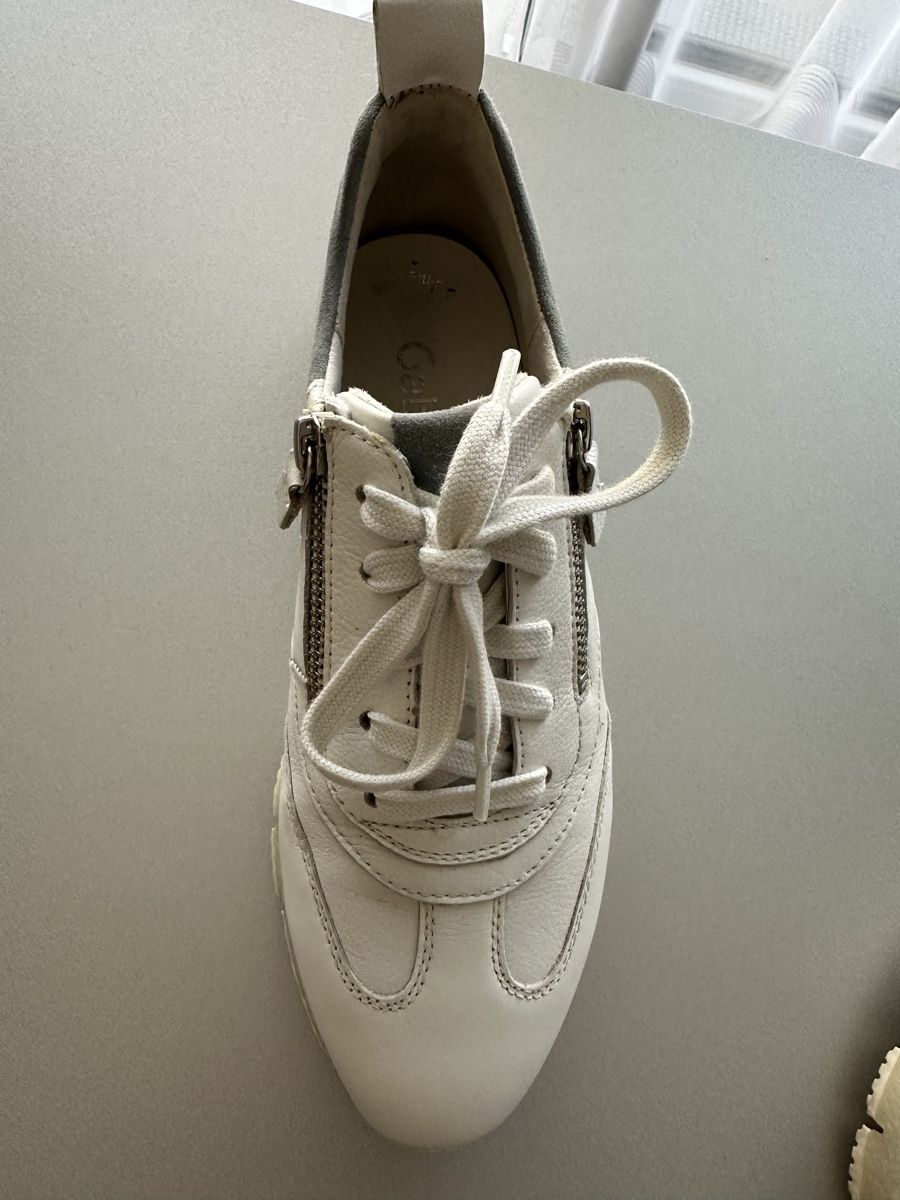 Gabor Scarpe da donna: Gabor Schuhe Sneaker, Leder, weiss, Grösse 37.5 – Usato da Wohlenschwil venduto da Richard2011 6