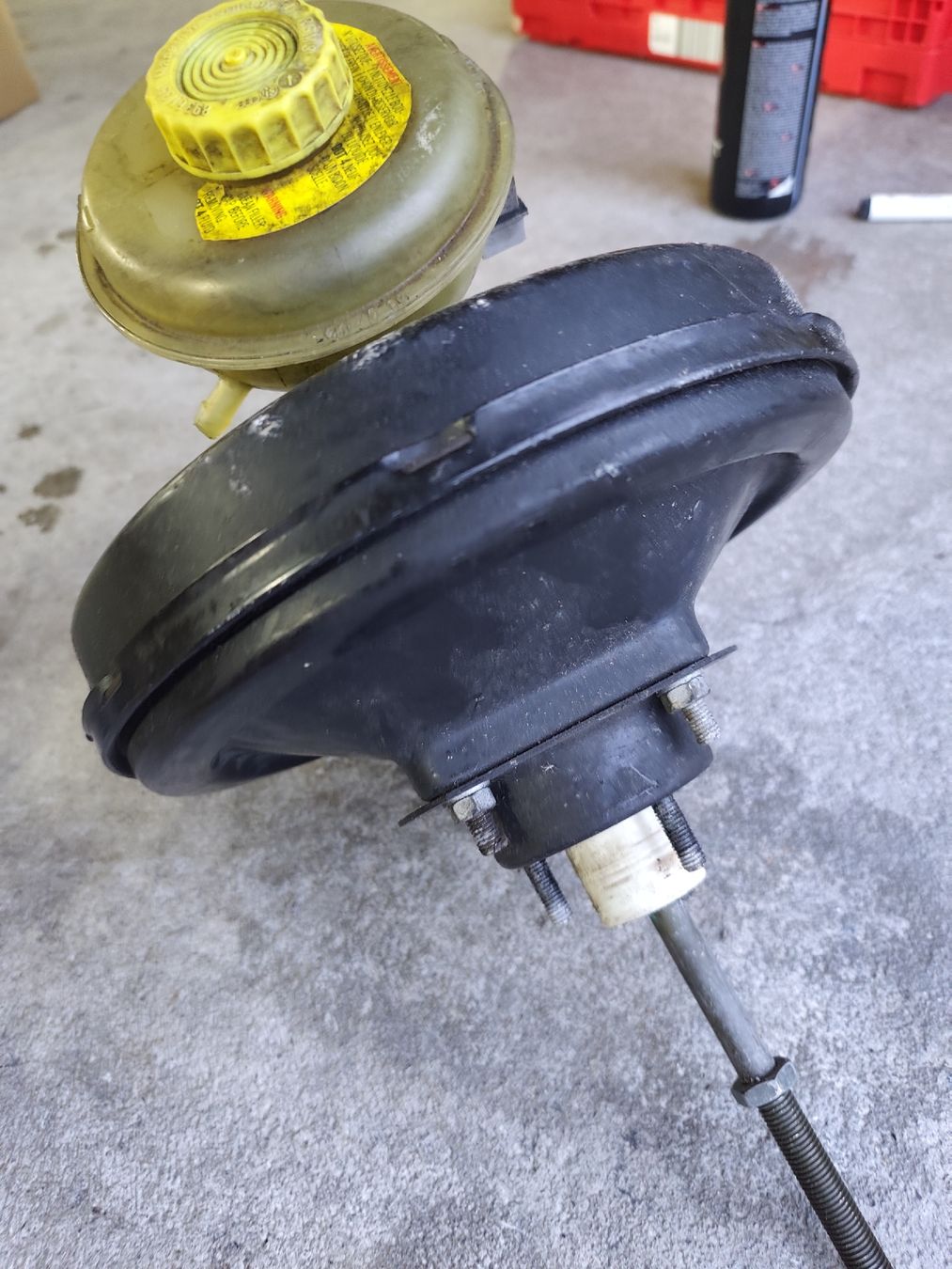 Audi Alle Autoersatzteile: Bremskraftverstärker Lucas Audi 80 B4 – Gebraucht aus Rebstein von andi322 2