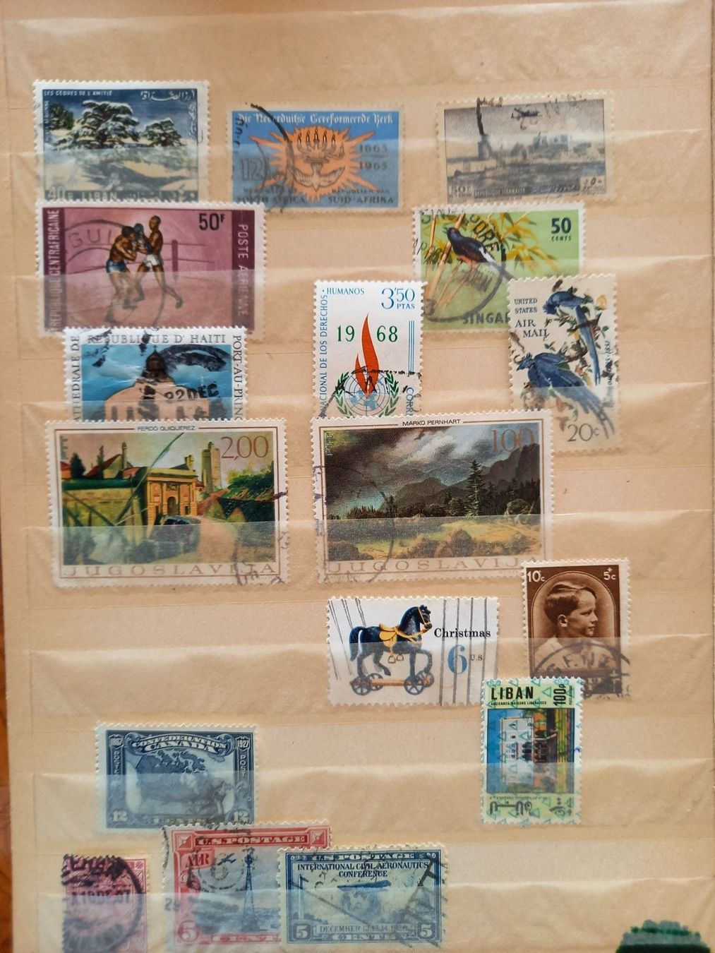 Alle Briefmarken: petites collection de timbre-poste Europe – Gebraucht aus Lausanne von leneko 7
