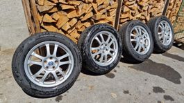 4x Sommerräder mit Felgen Sava 225/60 R 18 100H