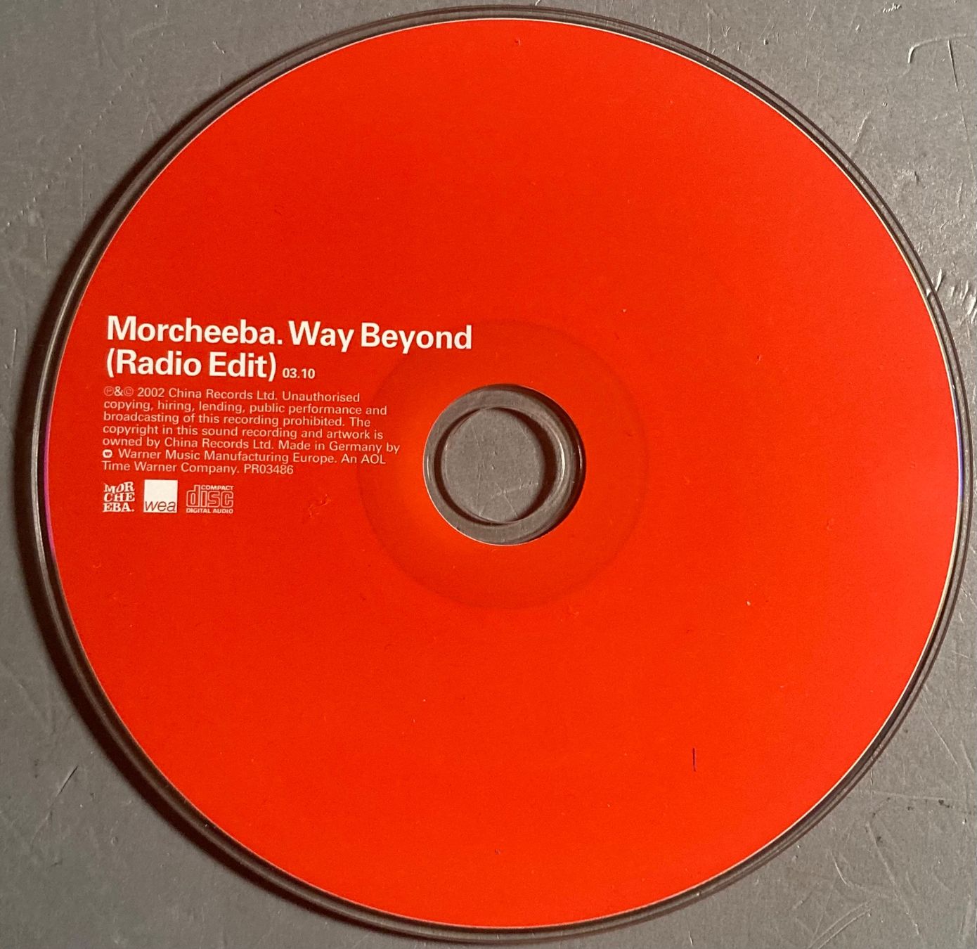 CD: MORCHEEBA - WAY BEYOND – Usato da Poliez-Pittet venduto da Newtown-Records 1