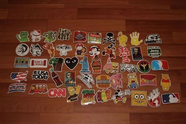 Sticker: 100 Stk.MIXED Grafiti Aufkleber – Nuovo e nell'imballaggio originale da Winterthur venduto da Neilpryde01 7