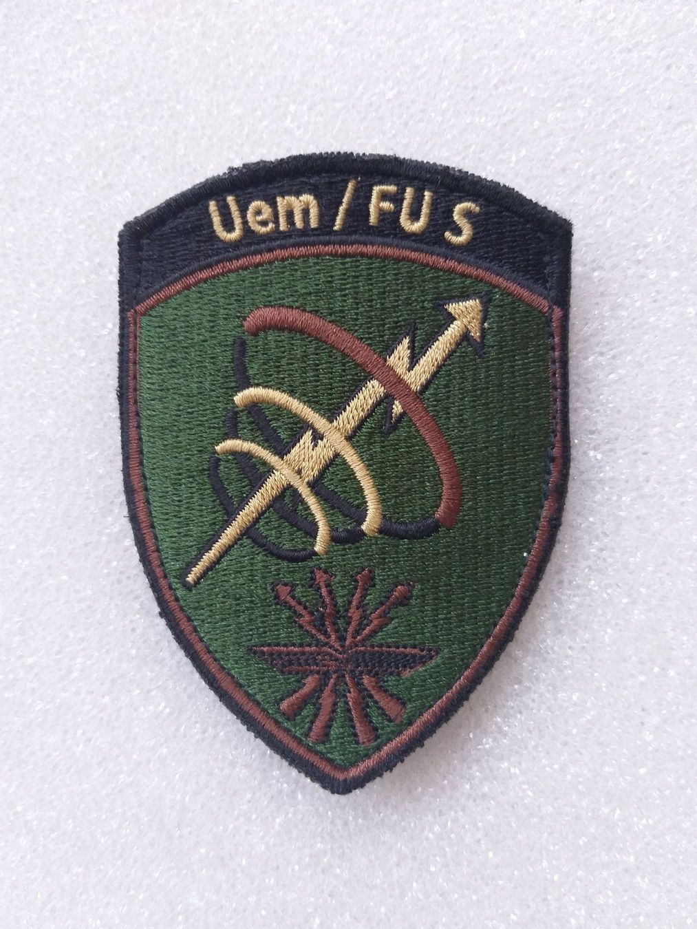 Plaketten & Abzeichen: Verbandsabzeichen Uem/FU 1 – Gebraucht aus Bauma von SwissMilitaria