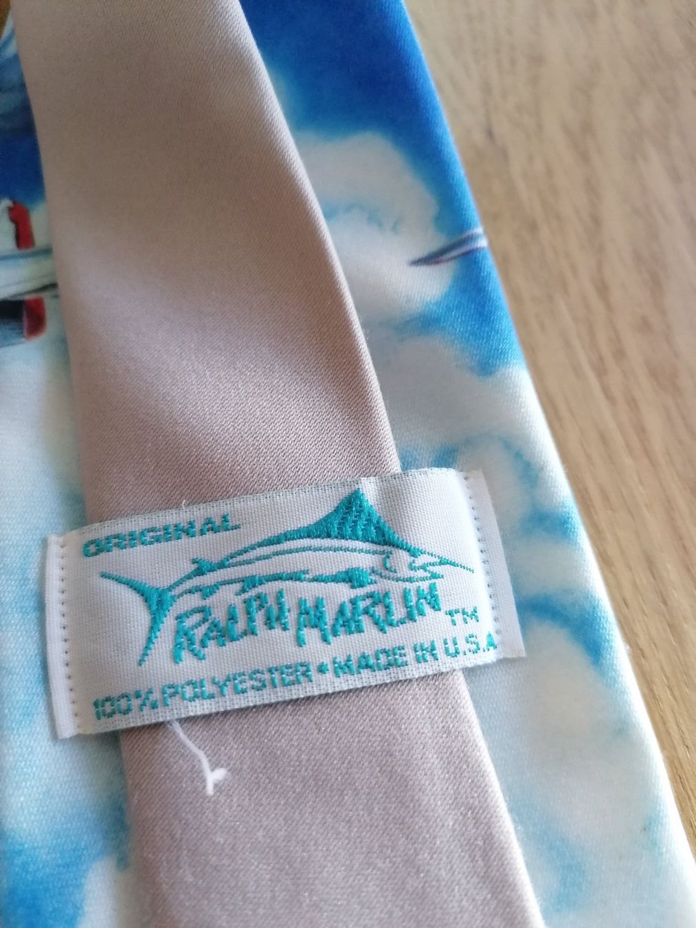 Cravatte: Ralph Marlin - P-51 Mustang - Krawatte Nr. 77 – Usato da Basel venduto da vintagecollector 3