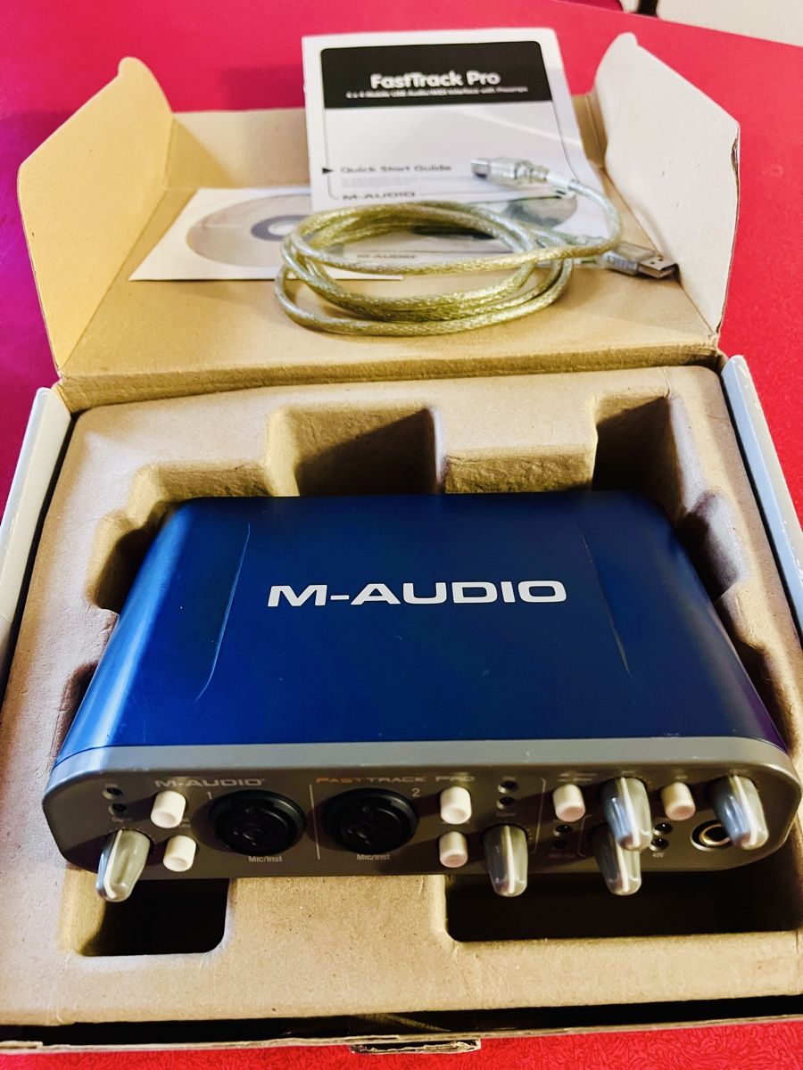 M-Audio Studioequipment: M-Audio Fast Track Pro - USB Audio/MIDI Interface Top! – Gebraucht aus Wädenswil von Buddha8 2
