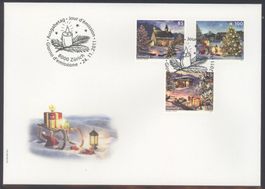 2011, FDC, Weihnachten (Nr. 1413–1415)
