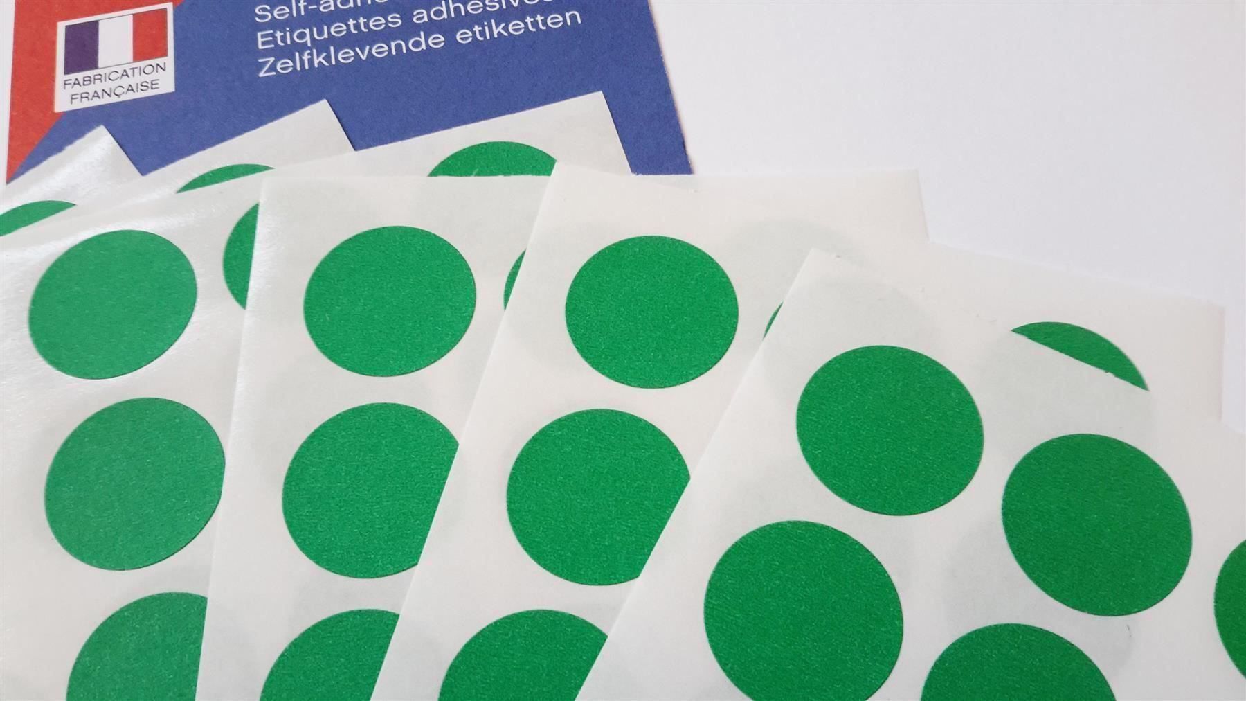 Sticker: Markierungspunkte, grün, 19mm, 90 Stück – Nuovo e nell'imballaggio originale da St. Gallen venduto da cointec 5