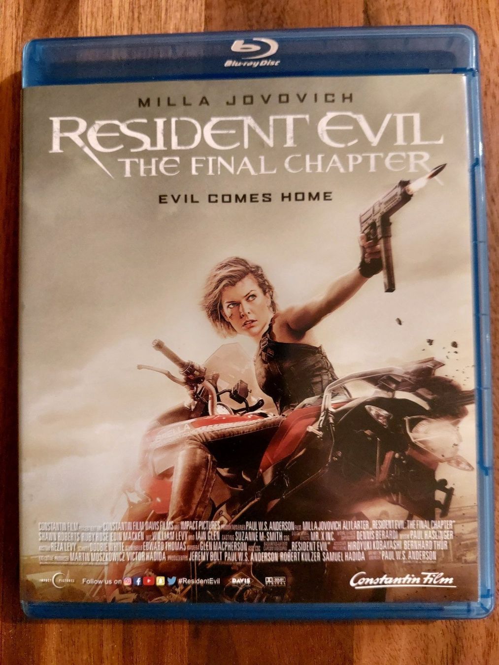 Tutti i DVDs: Blu Ray Resident Evil The Final Chapter – Usato da Rheinfelden venduto da FilmAuktion