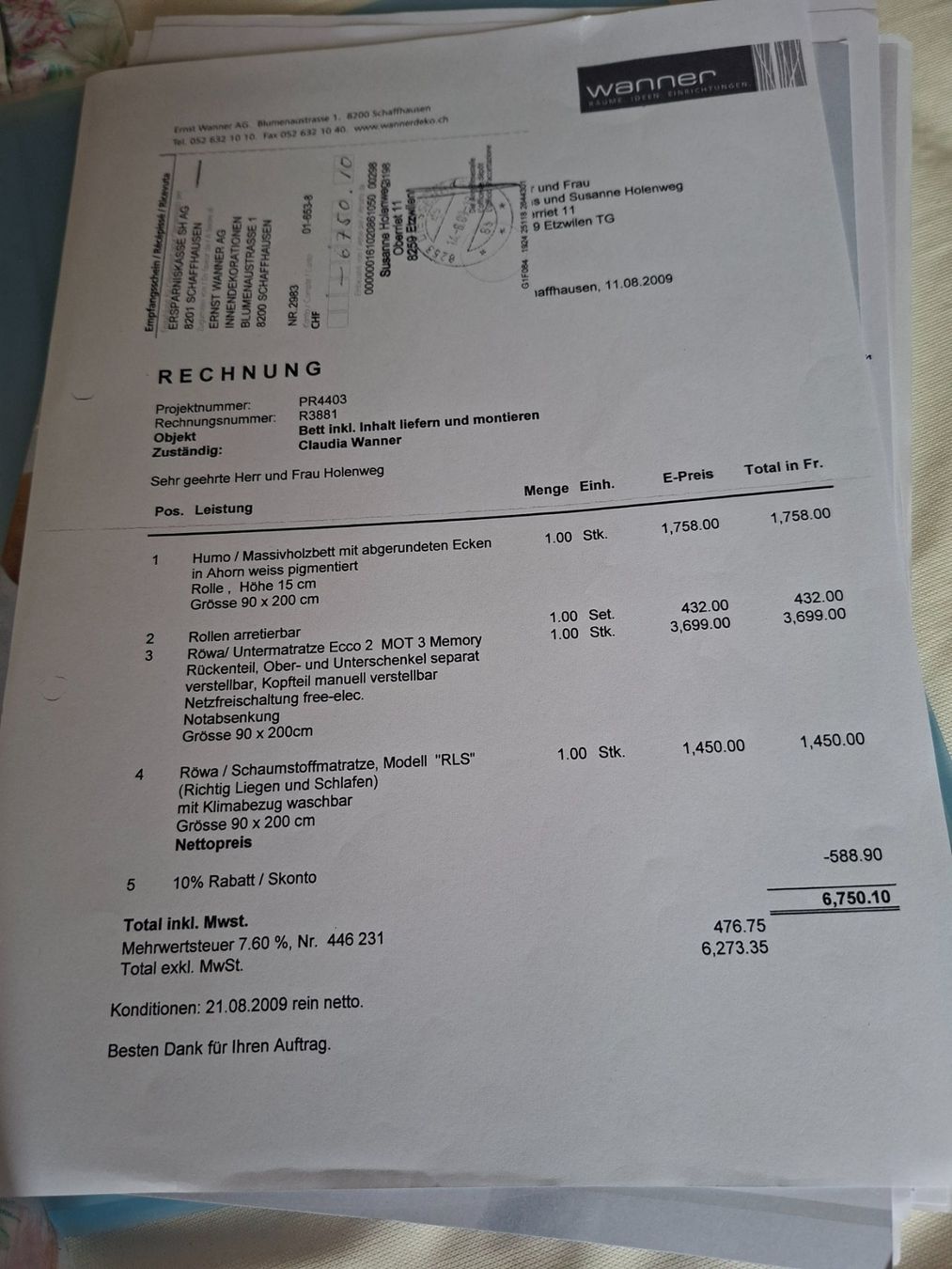 Betten: Elektrisch verstellbares Bett – Gebraucht aus Etzwilen von 3ei_5rty 1
