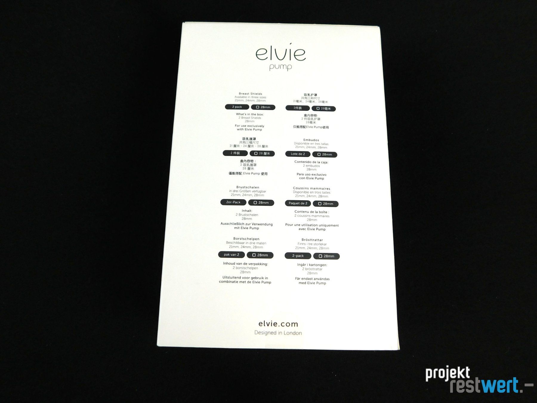 Elvie Accessori per l’allattamento: Brustschalen von ELVIE – Nuovo (secondo la descrizione) da Bülach venduto da restwert_buelach 1