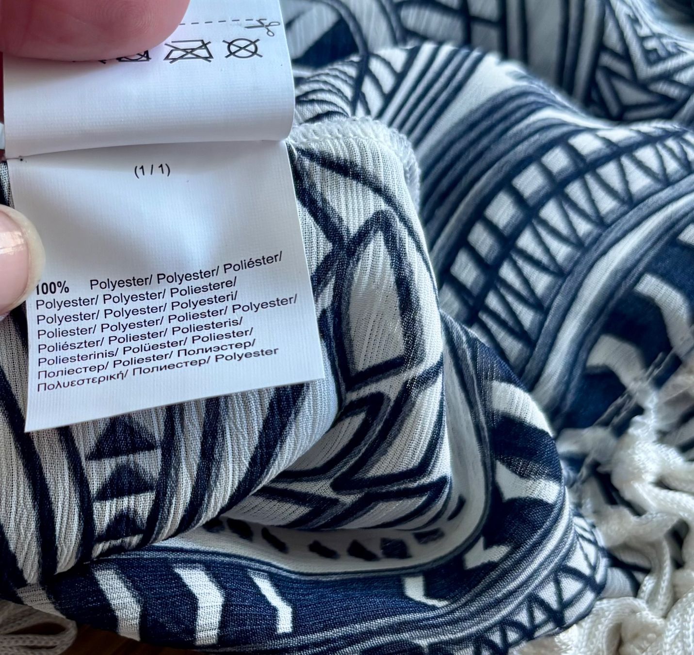 Autres vêtements femmes: S.Oliver Poncho mit Fransen und Muster NEU – Neuf (Voir description) à Baden par Tiffany6878 5