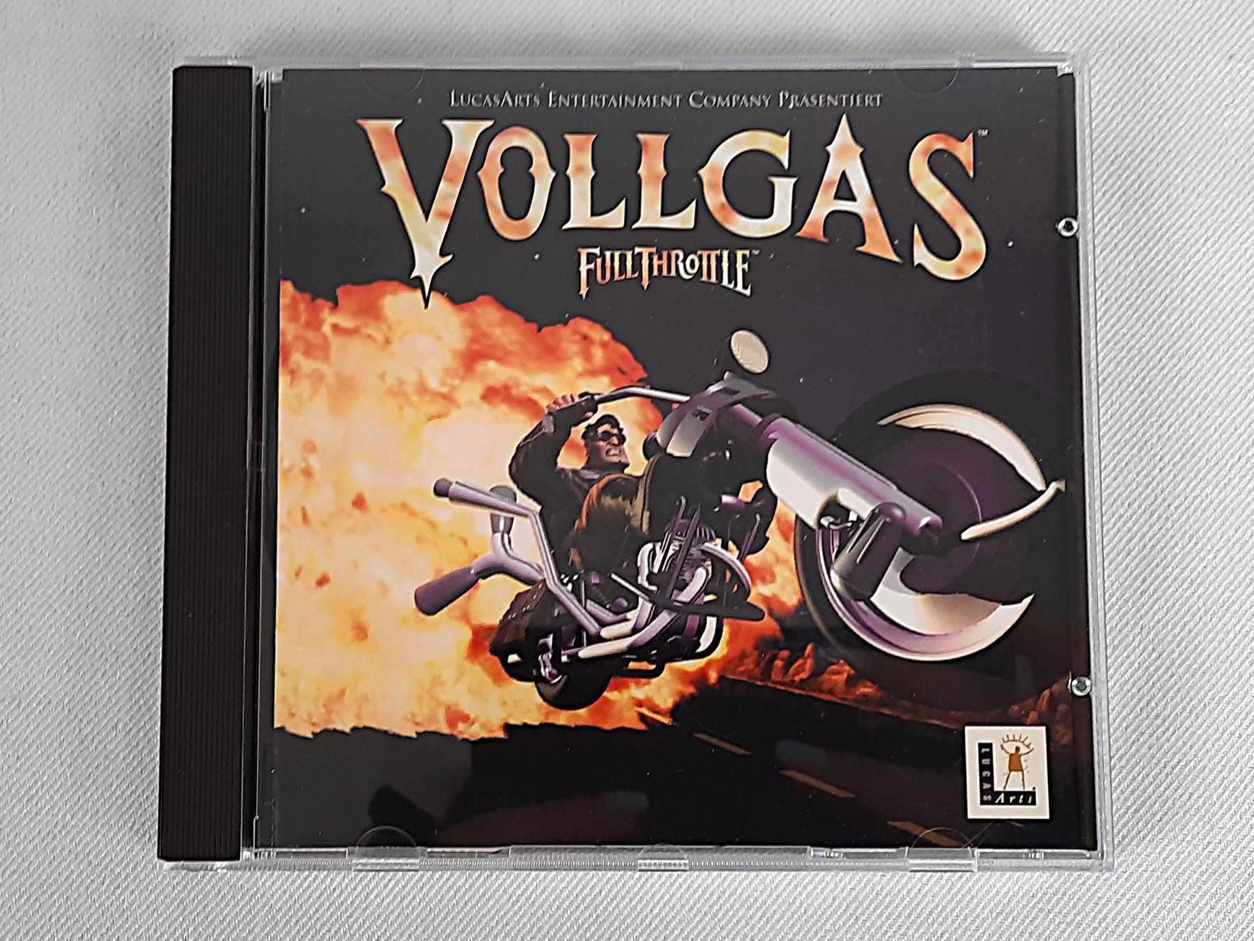Giochi: LUCASART: " Vollgas: Full Throttle" – Usato da Beinwil am See venduto da Restwert_Beinwil 1