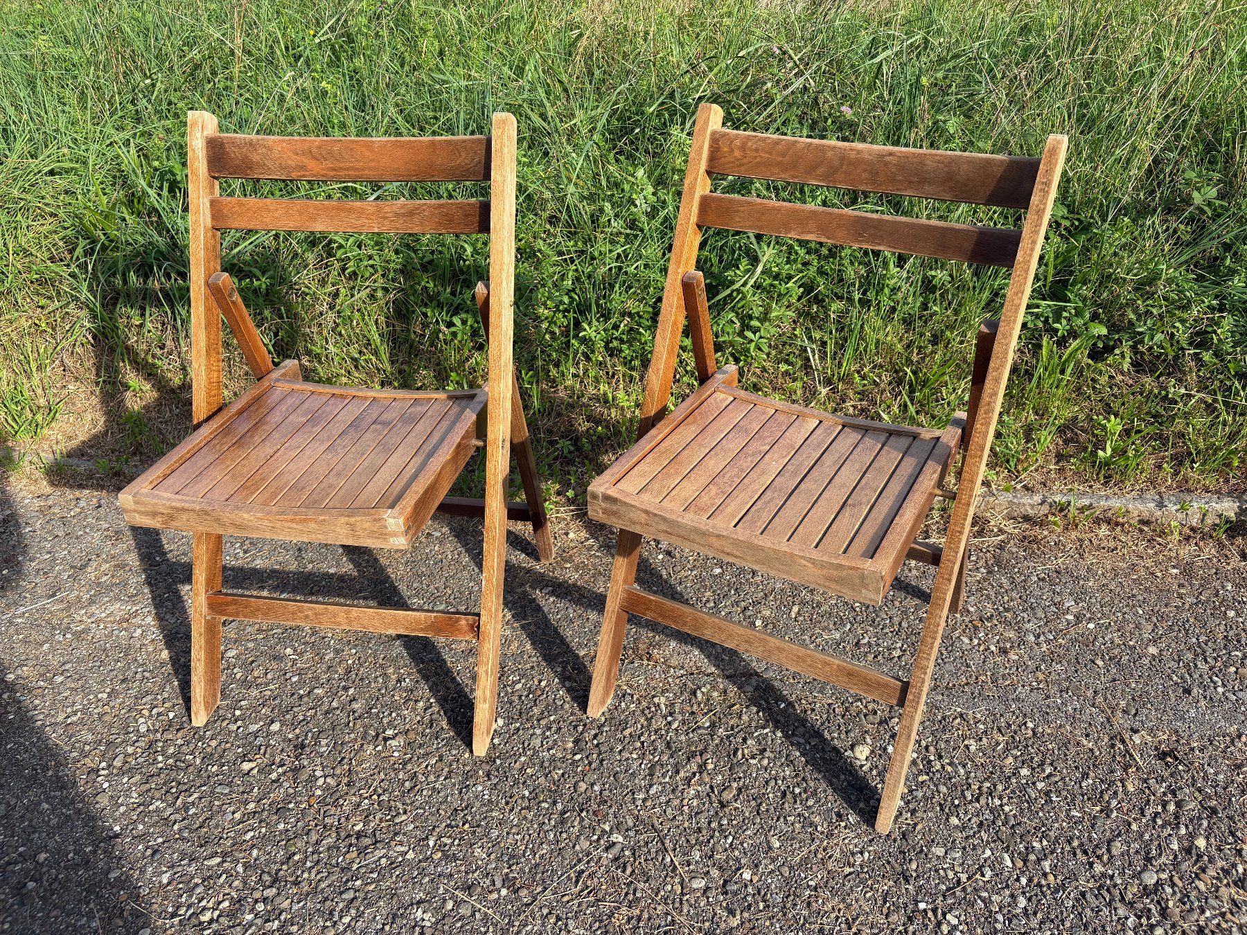 Sedie: 2 Holz Klappstühle – Usato da Hombrechtikon venduto da star8888