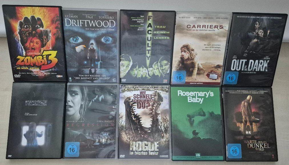 Tutti i DVDs: 50 x DVD Horror Sammlung – Usato da Wettingen venduto da Reviled 4
